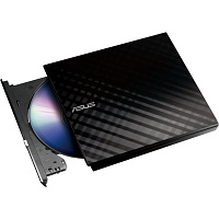 Привод ASUS SDRW-08D2S-U LITE/BLACK/ASUS, dvd-rw, external, black фото Привод ASUS SDRW-08D2S-U LITE/BLACK/ASUS, dvd-rw, external, black