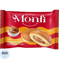 Печенье бисквитное Monfi Панкейк с варёной сгущёнкой (20 штук по 40 г) фото Печенье бисквитное Monfi Панкейк с варёной сгущёнкой (20 штук по 40 г)