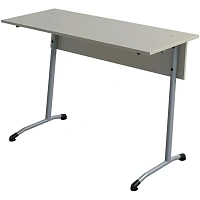 Парта двухместная Гармония серый/серый рост 6