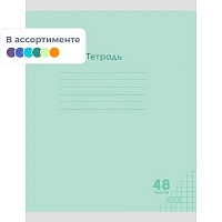 Тетрадь школьная КЛЕТКА 48л. КЛАССИКА NEW (48-7969) цв.мел.обл.,10шт/уп