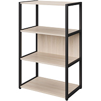 Стеллаж для документов Easy to lead K-Loft 241H020 дуб скандинавский/чёрный 670х400х1068 мм