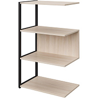 Полустеллаж для документов K-Loft  241H021 645х400х1068 дуб сканд/черный