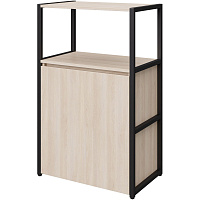 Стеллаж для документов Easy to lead K-Loft 241H022 дуб скандинавский/чёрный 670х400х1068 мм