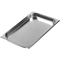 Гастроемкость (1/1x20мм), нерж. сталь AISI201, толщина 0,7мм,530x325x20мм