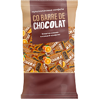 Конфеты Co barre de Chocolat мультизлаковые с апельсином 900 г фото Конфеты Co barre de Chocolat мультизлаковые с апельсином 900 г