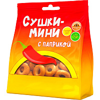 Сушки Невская сушка мини с паприкой 130 г фото Сушки Невская сушка мини с паприкой 130 г