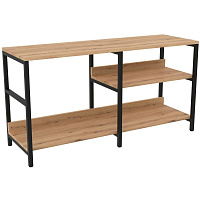 Тумба TI_под ТВ Комус Онега-14 с универ.полкой (слева/справа),дуб вотан