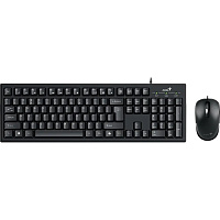 Комплект проводной клавиатура и мышь Genius KM-100SE (31330009402) фото Комплект проводной клавиатура и мышь Genius KM-100SE (31330009402)