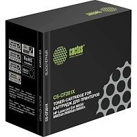 Картридж лазерный CACTUS (CS-CF281X) для HP LaserJet M605/M606/M630, ресурс 25000 стр. фото Картридж лазерный CACTUS (CS-CF281X) для HP LaserJet M605/M606/M630, ресурс 25000 стр.