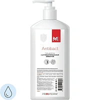 Гель М SOLO ANTIBACT антибактериальный с помпой 1000 мл
