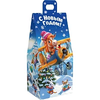 Новогодний сладкий подарок Иго-гоша Картон 400 грамм, K004