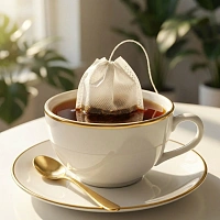 Фильтр-пакеты для заваривания чая 7х9 см, белый, 100шт/уп