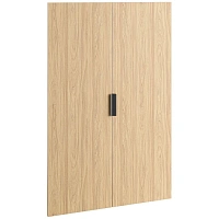 Двери средние Easy One ЛДСП вяз швейцарский 380х1148 мм (2 штуки в упаковке)