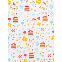 Бумага упаковочная Праздник (70x100см,10л)Собственная разработка УБ-4444 фото Бумага упаковочная Праздник (70x100см,10л)Собственная разработка УБ-4444