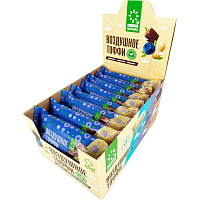 Батончик злаковый Absolute Nature Воздушное тоффи с черникой (16 штук по 30 г) фото Батончик злаковый Absolute Nature Воздушное тоффи с черникой (16 штук по 30 г)