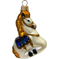 Украшение елочное Новогодняя лошадка(Символ года)без упак. h-10см. ФУ-453 фото Украшение елочное Новогодняя лошадка(Символ года)без упак. h-10см. ФУ-453