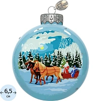 Шар Тройка быстрая(Символ года). 65 мм.. в подар.уп.. КУ-65-254044 фото Шар Тройка быстрая(Символ года). 65 мм.. в подар.уп.. КУ-65-254044