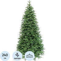 Елка искусственная Миранда зеленая 2,4 м, 1036824/ 1038024