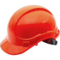 Каска защитная строительная Еланпласт Ай-Прайм Классик оранжевая с ленточным механизмом регулировки (КАС-063) фото Каска защитная строительная Еланпласт Ай-Прайм Классик оранжевая с ленточным механизмом регулировки (КАС-063)