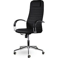 Кресло UP_СН-601 Соло хром SoloСН Ср S-0401 (черный)