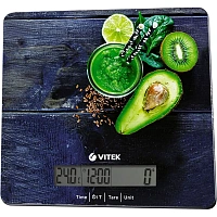 Весы Vitek VT-2425,кухонные электронные,макс.вес:5кг черный фото Весы Vitek VT-2425,кухонные электронные,макс.вес:5кг черный