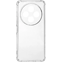 Чехол накладка PERO силикон для Xiaomi Redmi 14C прозрачный усиленный