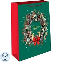 Сумка подарочная НГ АВ 26х32х12см, 0193.645к