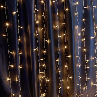 Гирлянда светодиодная Feron занавес тёплый белый свет 320 светодиодов (3x2 м)