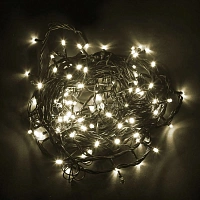 Гирлянда светодиодная Feron нить тёплый белый свет 100 светодиодов (10 м)