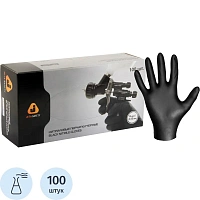Перчатки одноразовые Jeta Safety JSN9 нитриловые особопрочные чёрные (размер XL, 100 штук/50 пар в упаковке, JSN910) фото Перчатки одноразовые Jeta Safety JSN9 нитриловые особопрочные чёрные (размер XL, 100 штук/50 пар в упаковке, JSN910)