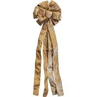 Бант НГ Декоративное украшение из полиэстера / 95x28x7см арт.92557