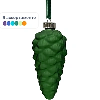 Игрушка Украшение НГ подвесное из стекла / 5,8x5,7x12,3см арт.95611