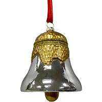 Игрушка Украшение НГ подвесное из стекла / 7,8x7,8x10,8см арт.95579