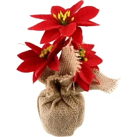 Украшение Magic Time Цветок ПВХ/пенопласт/полиэстер красное