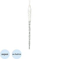 Игрушка Украшение НГ подвесное (полистирол) / 21,5x1,4x1,3см арт.94864 фото Игрушка Украшение НГ подвесное (полистирол) / 21,5x1,4x1,3см арт.94864