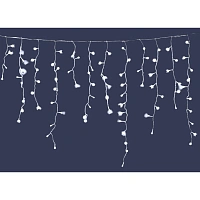 Электрогирлянда 195 LED ламп, размер 1200х70 cм, тепл.белый, 1 реж. 96278