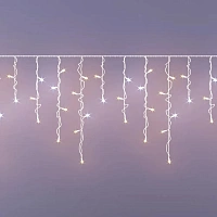 Электрогирлянда 440 LED ламп, размер 2500х70 cм. Тепл.белый, 1 реж. 96284
