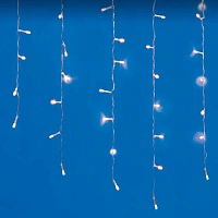 Электрогирлянда 480 LED ламп, размер 1000х70 cм, белый 1 режим, арт.96304