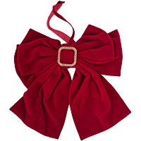 Бант декоративный, украшение из полиэстера / 17,5х19х2см арт.94602