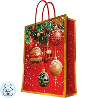 Пакет подарочный д/сувенирной продукции 140 г/м2 26x32,4x12,7см арт.96381FE