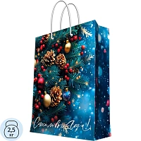 Пакет подарочный д/сувенирной продукции 157 г/м2 40,6x48,9x19см арт.95797FE