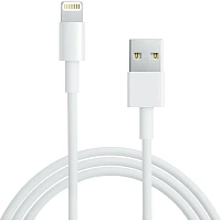 Кабель REXANT USB-A - Lightning, 2,4А, 1м, ПВХ, белый (18-1121) фото Кабель REXANT USB-A - Lightning, 2,4А, 1м, ПВХ, белый (18-1121)