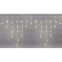 Гирлянда светодиодная Бахрома 4,8х0,6м 152LED ТЕПЛЫЙ БЕЛЫЙ IP65,255-138-6