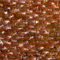 Гирлянда светодиодная Сеть 2,5х2,5м 432LED БЕЛЫЙ IP65 свеч с динам.215-031