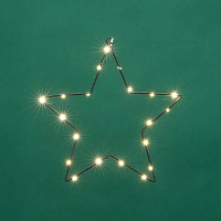 Фигура Светодиодная подвесная Звезда, цвет теплый белый NEON-NIGHT, 501-057