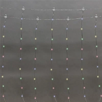 Электрогирлянда ДОЖДЬ ИЗ РОСЫ 3х2м,200LED,мультикол,IP20,USB,315-879