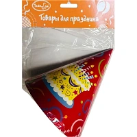 Колпачок Торт яркий 6шт/уп 6046323