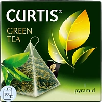 Чай зелёный Curtis Green Tea 300 пирамидок фото Чай зелёный Curtis Green Tea 300 пирамидок