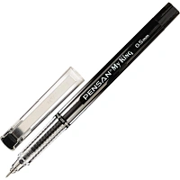 Ручка гелевая неавтомат. MY-KING GEL PEN METAL CLIP 0,5мм, черный