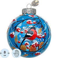 Шар Зимнее чудо 3, 80 мм., в подарочной упаковке, ку-80-254084 фото Шар Зимнее чудо 3, 80 мм., в подарочной упаковке, ку-80-254084